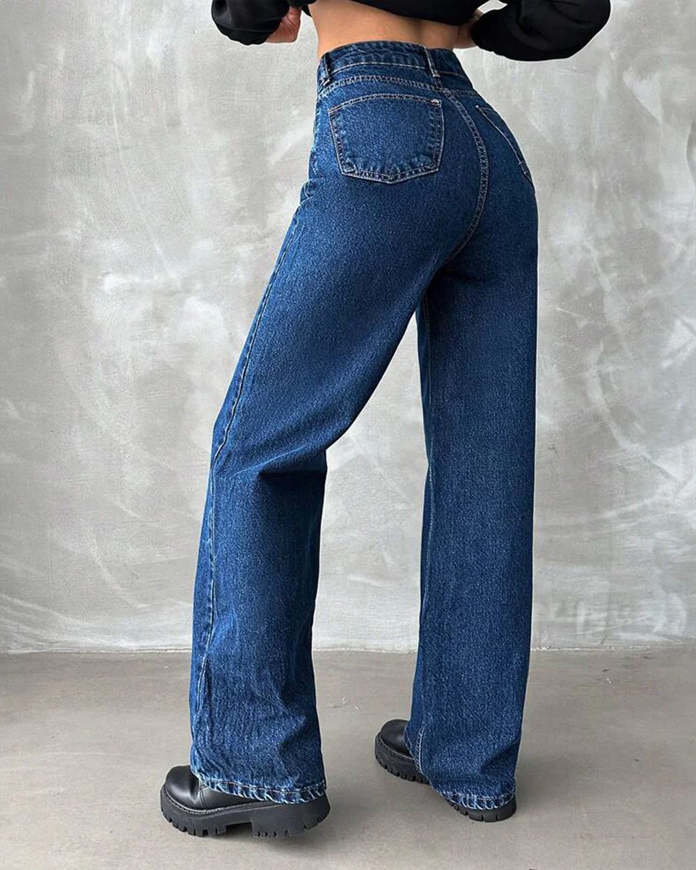 BLUE WIDE LEG DENIM - Image 8