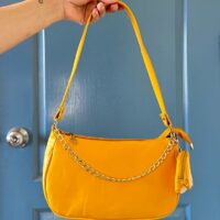Shoulder Bag with Coin Pocket