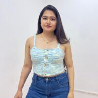 Sleeveless Furry Top