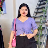 Chikankari Pull Up Top