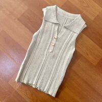 Button Up Collared Top