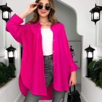 Hot Pink Long Shirt