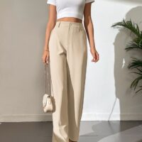Beige Formal Pant