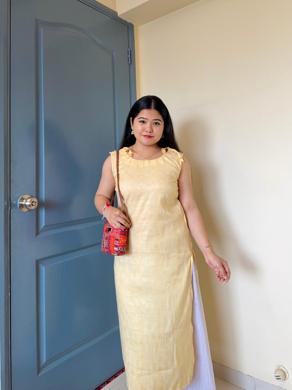 Knot Pattern Long Kurti - Image 9