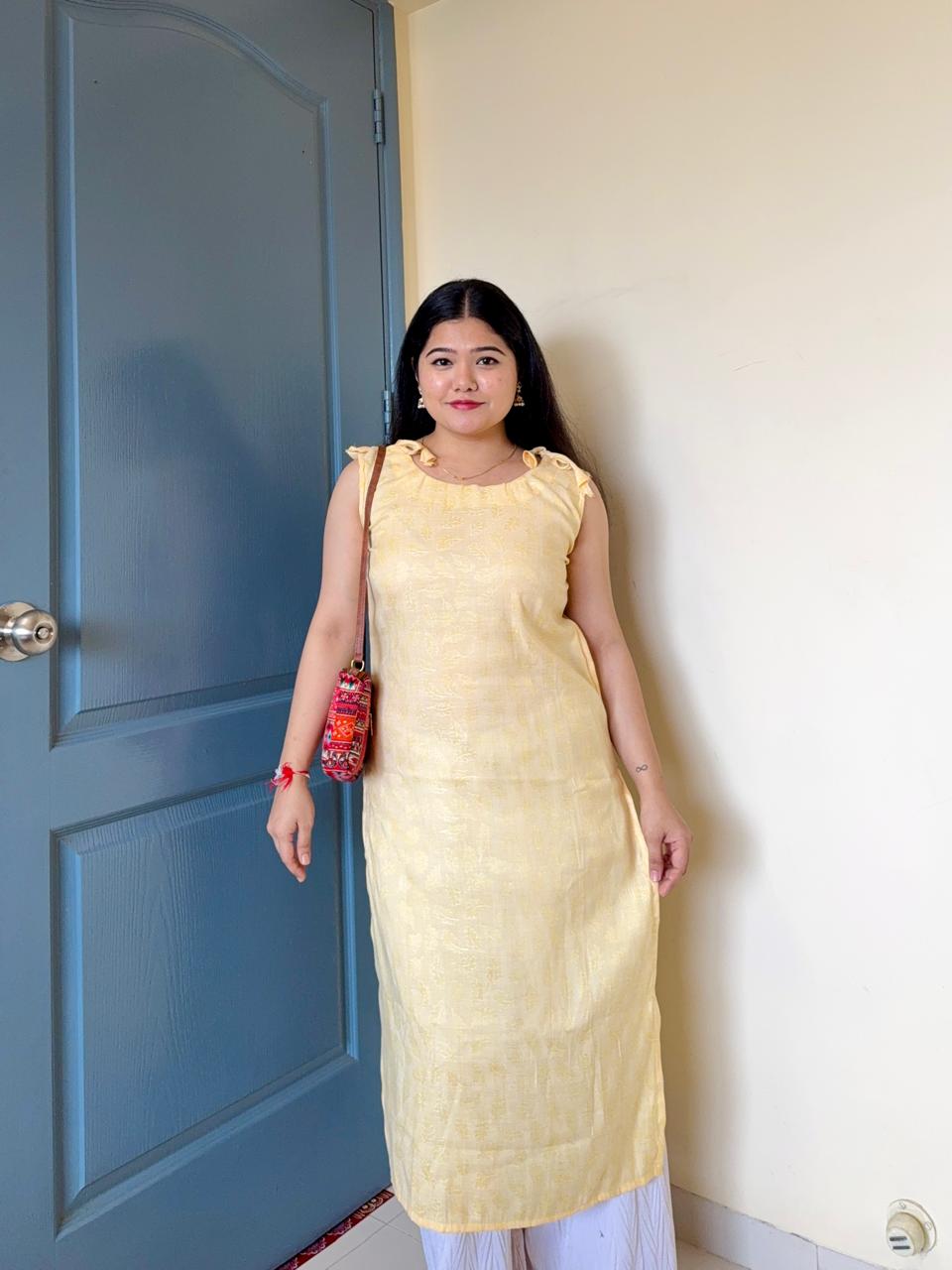 Knot Pattern Long Kurti - Image 7