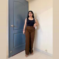 Brown Formal Pant
