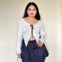 Full Sleeves Ruffle Top