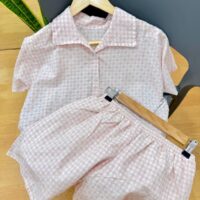 Checked Pink Co-ord Set