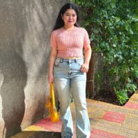 Faded Bell Bottom Denim