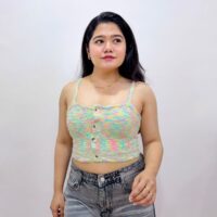 Sleeveless Furry Top