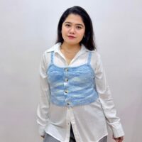 Sleeveless Furry Top