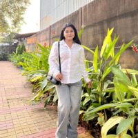 Faded Grey Baggy Wide Leg Denim