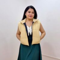 Half Sleeve Puffy Jacket