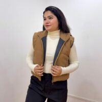 Half Sleeve Puffy Jacket