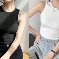 Black & White Tank Top (Set of 2)