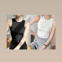 Black & White Tank Top (Set of 2)