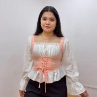 Full Sleeves Corset Top