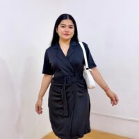 Blazer Dress with Belt