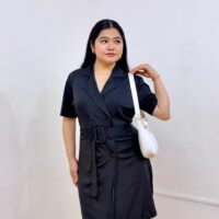 Blazer Dress with Belt