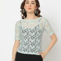 Lace Sheer Top