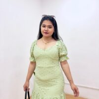 Fit & Flare Schiffli Dress