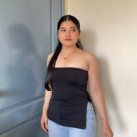 Tube Tops with Side Slit