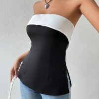 Tube Tops with Side Slit