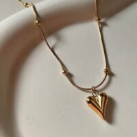 Golden Heart Necklace