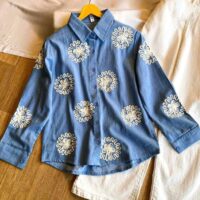 Casual Embroidered Shirt