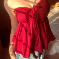 Sweetheart Neck Tube Top