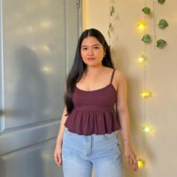 Sleeveless Fit & Flare Top