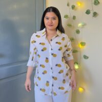 Pineapple Print Shirt