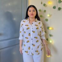 Pineapple Print Shirt