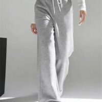 Grey Trouser with White Waist